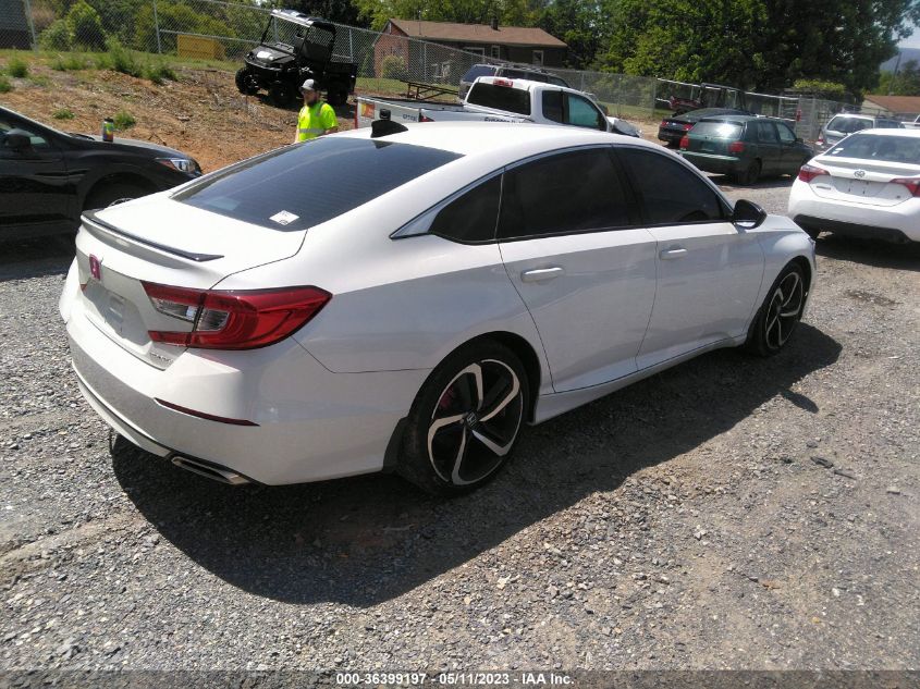 2021 HONDA ACCORD SEDAN SPORT - 1HGCV1F36MA099270
