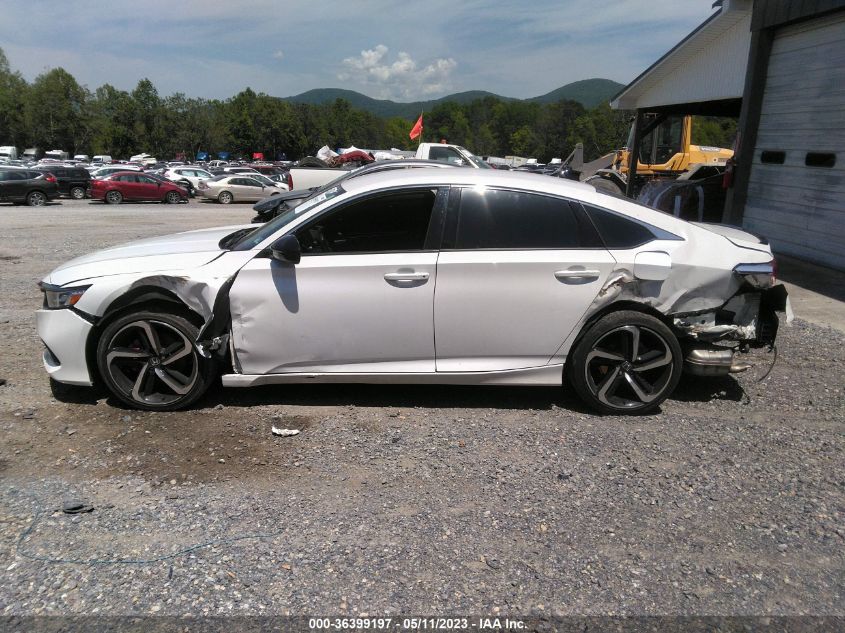 2021 HONDA ACCORD SEDAN SPORT - 1HGCV1F36MA099270