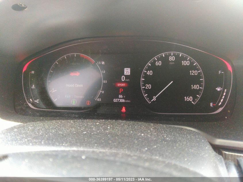 2021 HONDA ACCORD SEDAN SPORT - 1HGCV1F36MA099270