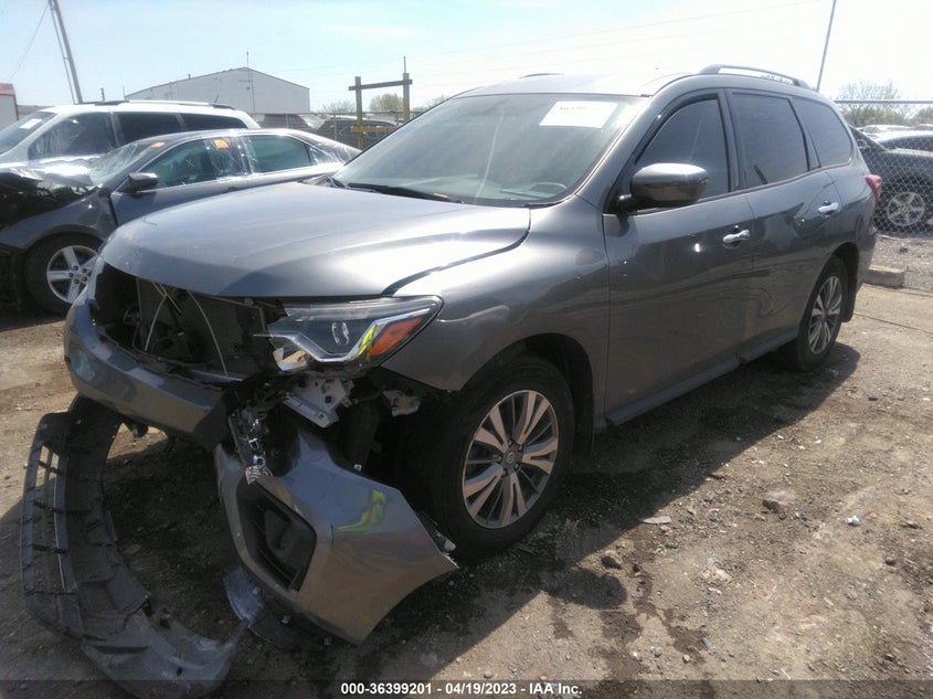 VIN 5N1DR2MMXKC653108 2019 NISSAN PATHFINDER S