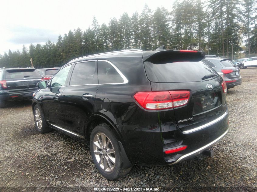 2016 KIA SORENTO SXL - 5XYPKDA54GG084497