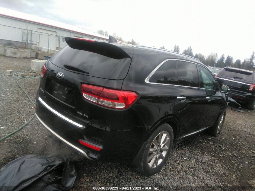 2016 KIA SORENTO SXL - 5XYPKDA54GG084497