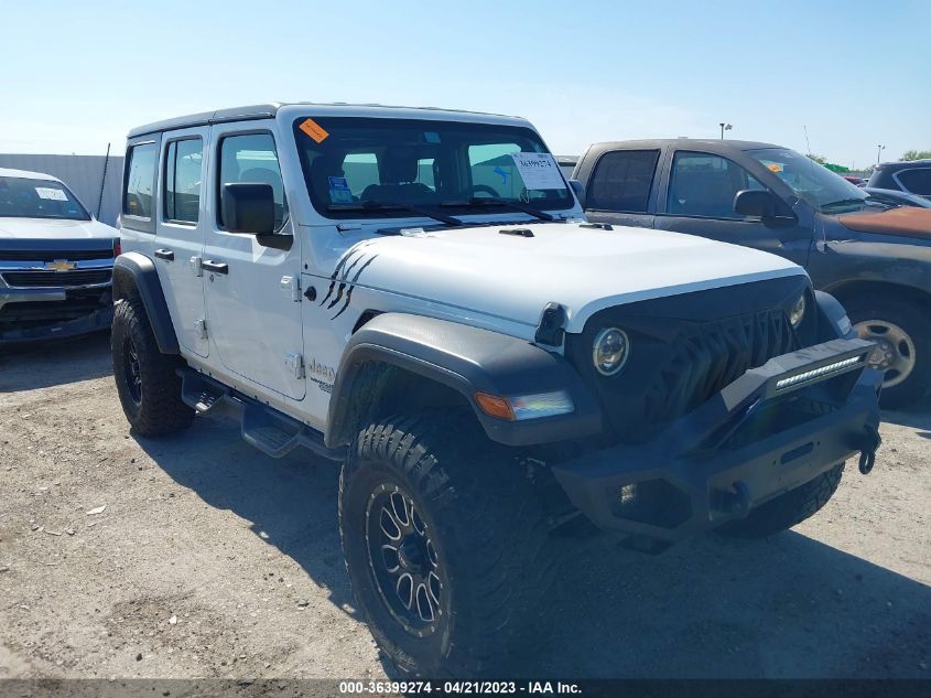 2020 JEEP WRANGLER UNLIMITED SPORT - 1C4HJXDN8LW130401