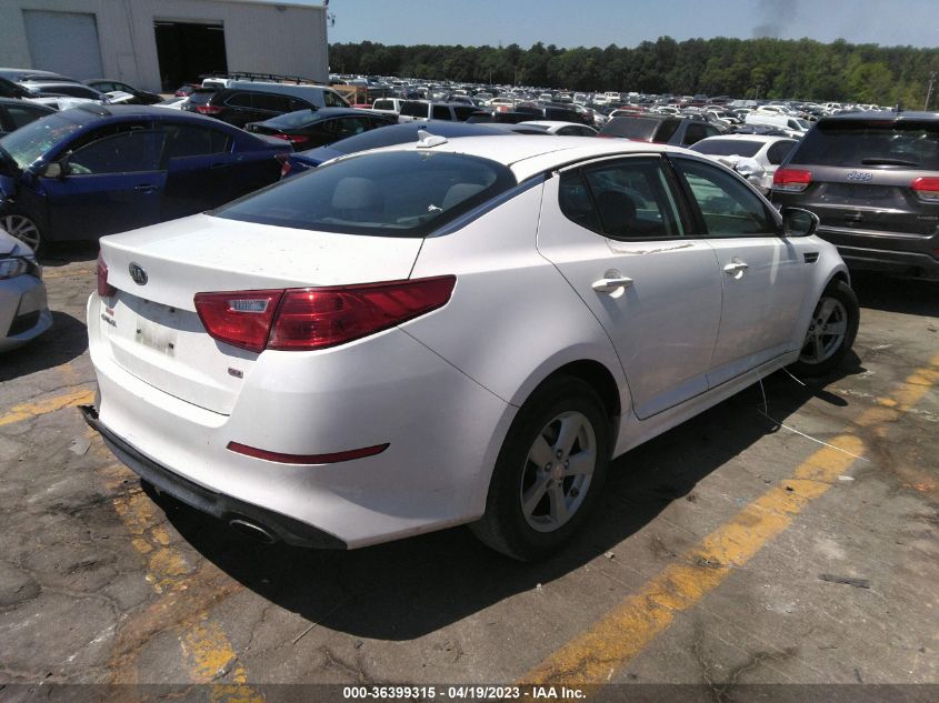 2015 KIA OPTIMA LX - KNAGM4A76F5608409