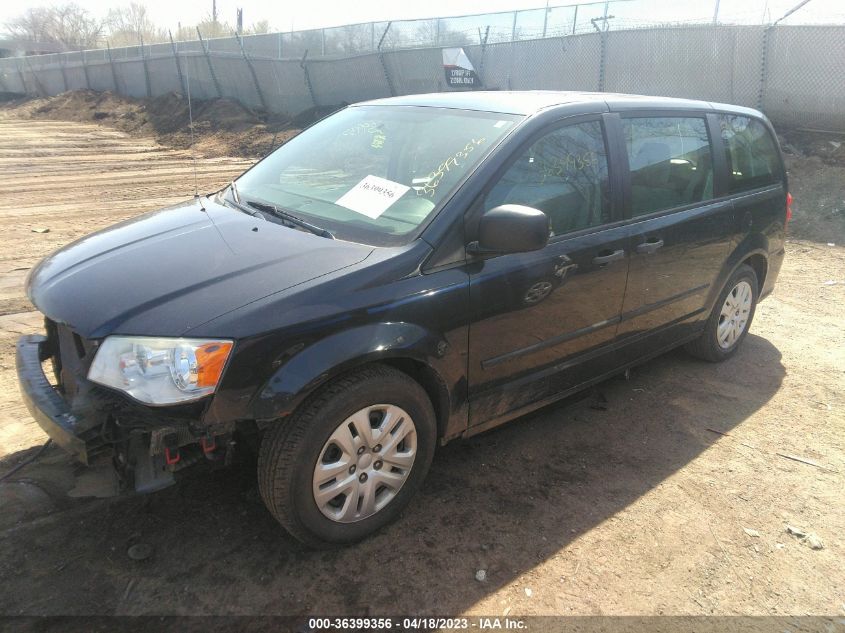2013 DODGE GRAND CARAVAN AMERICAN VALUE PKG - 2C4RDGBG3DR765424