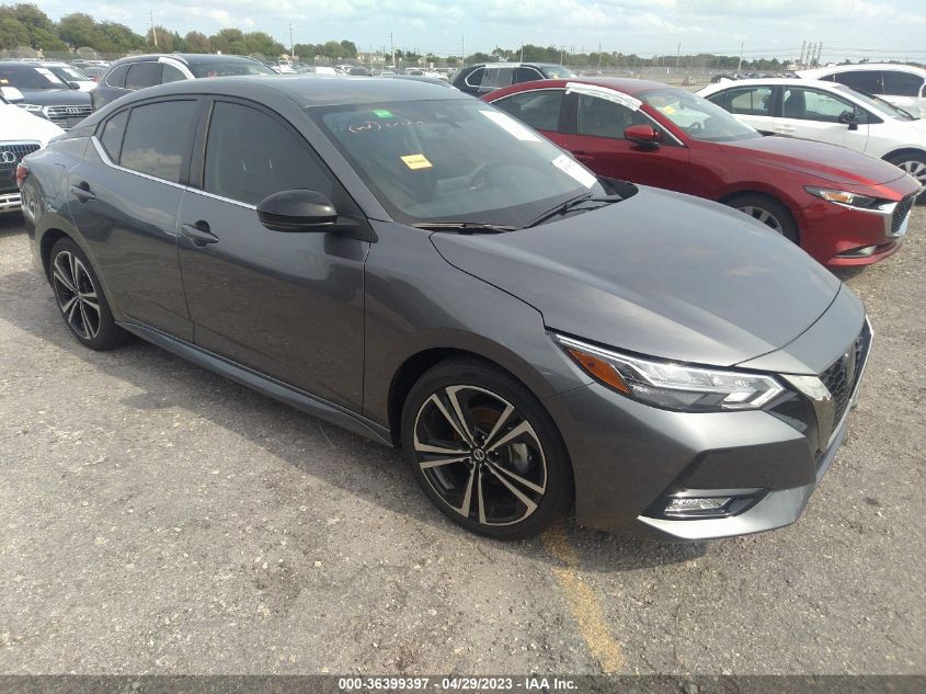 2022 NISSAN SENTRA SR - 3N1AB8DV1NY303985