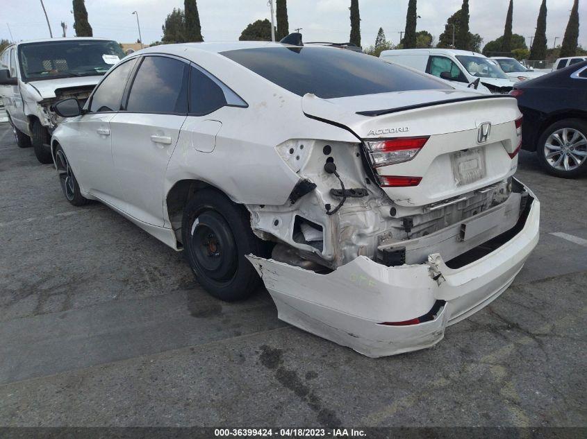 2021 HONDA ACCORD SEDAN SPORT - 1HGCV1F39MA043338