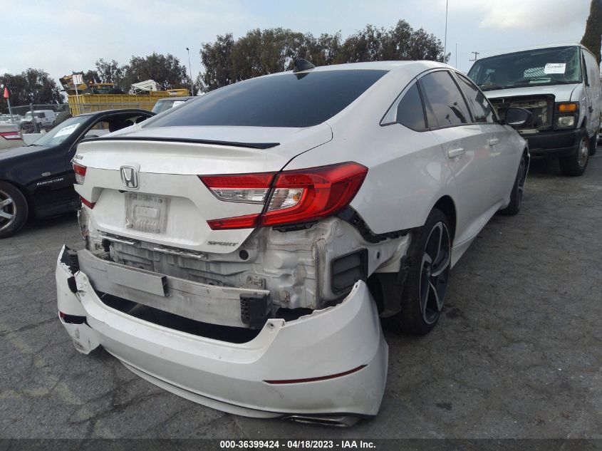 2021 HONDA ACCORD SEDAN SPORT - 1HGCV1F39MA043338