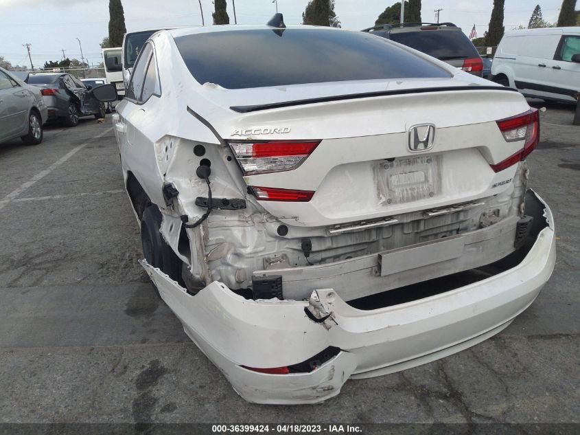 2021 HONDA ACCORD SEDAN SPORT - 1HGCV1F39MA043338
