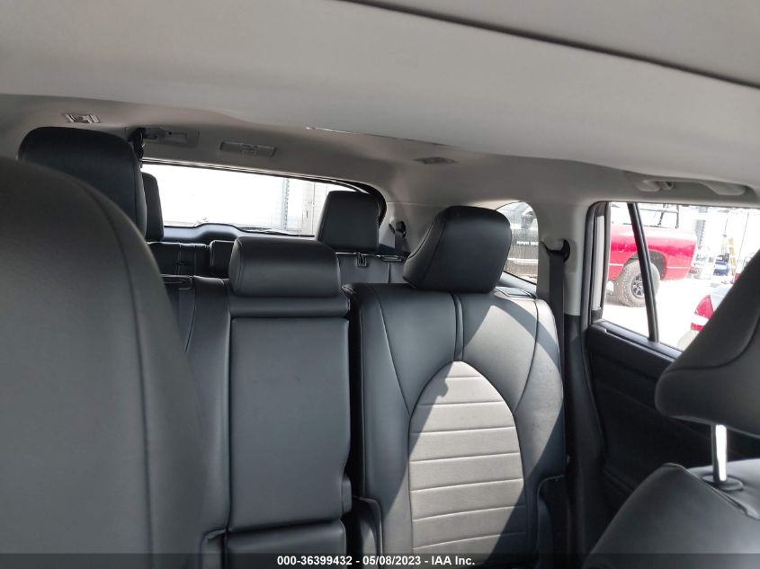 2021 TOYOTA HIGHLANDER HYBRID XLE - 5TDGARAH9MS011618