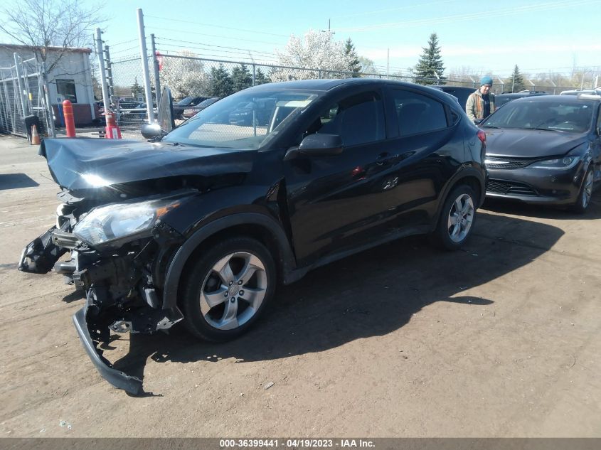 2016 HONDA HR-V LX - 3CZRU6H36GM726542