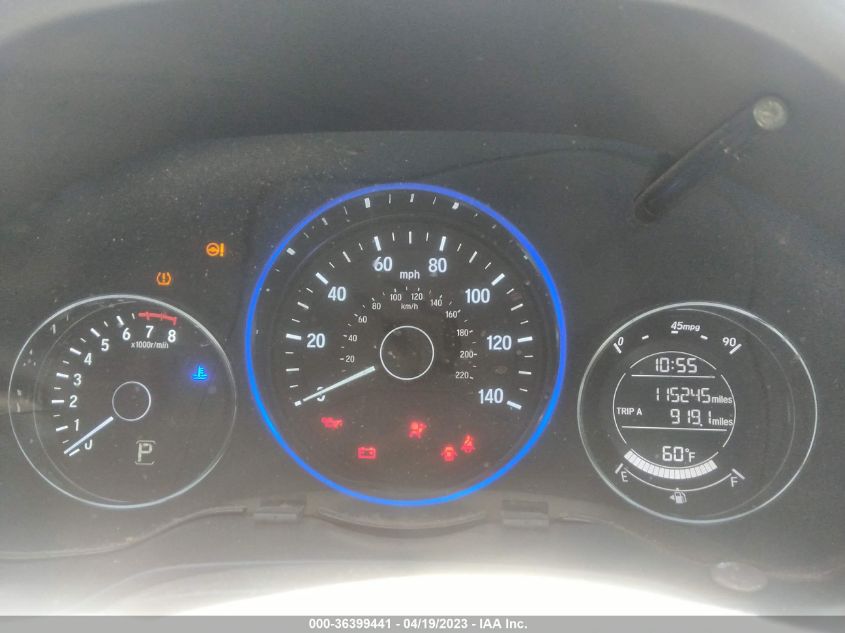 2016 HONDA HR-V LX - 3CZRU6H36GM726542