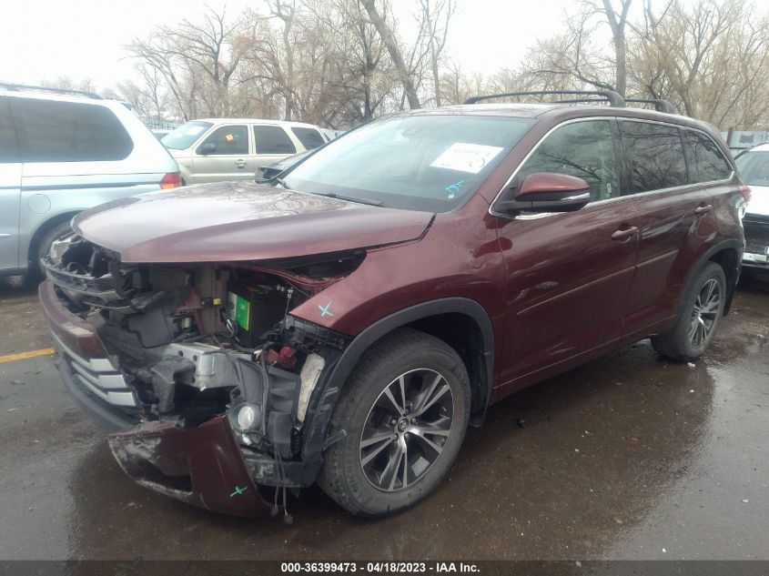 2018 TOYOTA HIGHLANDER LE - 5TDBZRFH2JS846466