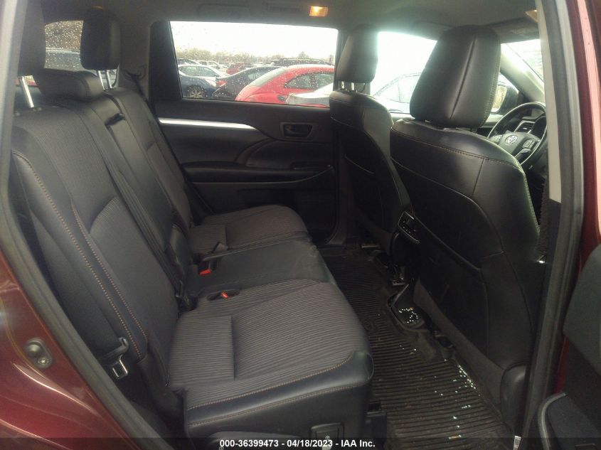 2018 TOYOTA HIGHLANDER LE - 5TDBZRFH2JS846466