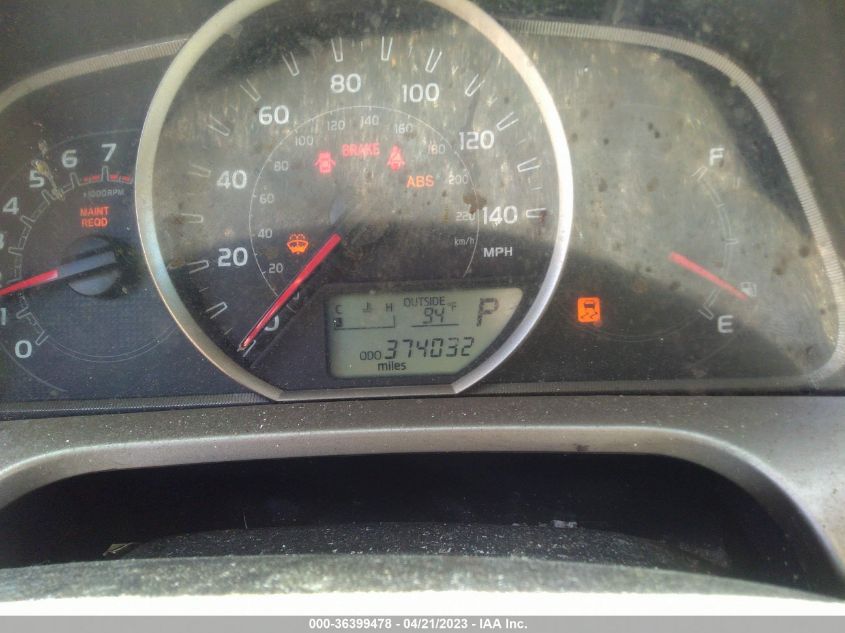 2013 TOYOTA RAV4 LE - 2T3ZFREV3DW059625