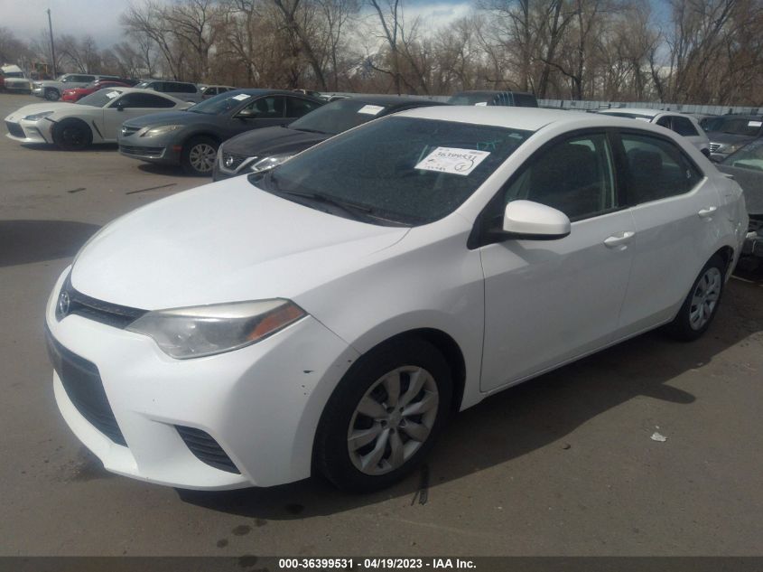 2014 TOYOTA COROLLA LE - 2T1BURHEXEC089073