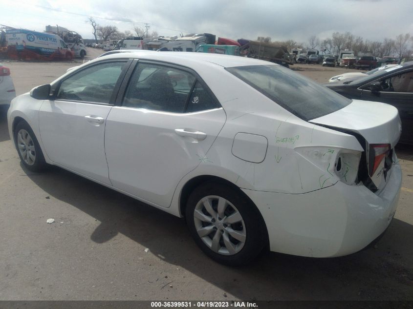 2014 TOYOTA COROLLA LE - 2T1BURHEXEC089073