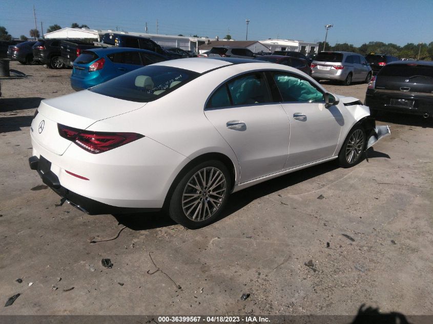2023 MERCEDES-BENZ CLA CLA 250 - W1K5J4GB7PN330822