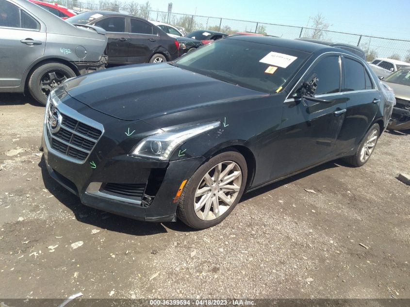 2014 CADILLAC CTS SEDAN RWD - 1G6AP5SX2E0130945