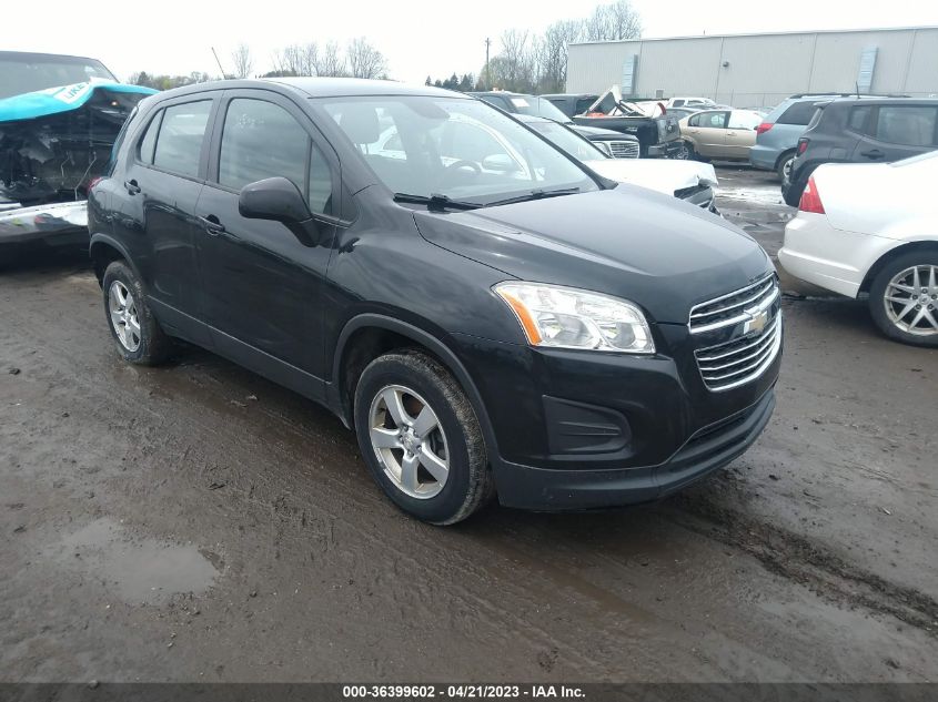 2015 CHEVROLET TRAX LS - 3GNCJPSB8FL217543