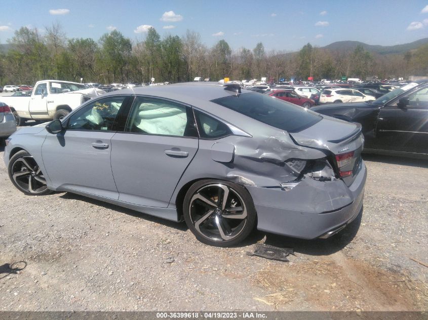 2022 HONDA ACCORD SEDAN SPORT SE - 1HGCV1F49NA034343