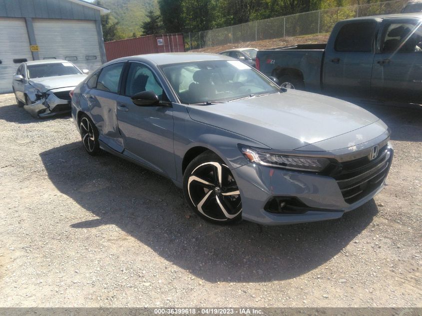 2022 HONDA ACCORD SEDAN SPORT SE - 1HGCV1F49NA034343