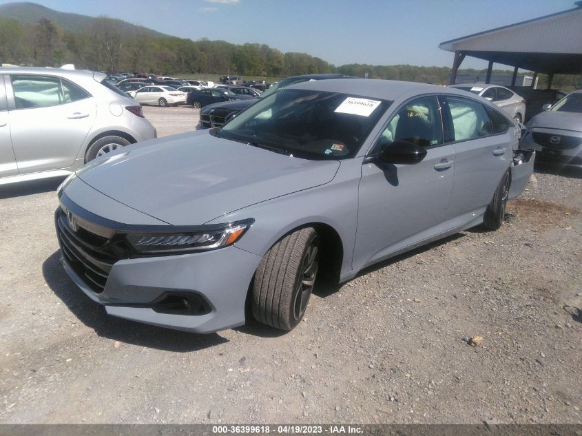 2022 HONDA ACCORD SEDAN SPORT SE - 1HGCV1F49NA034343