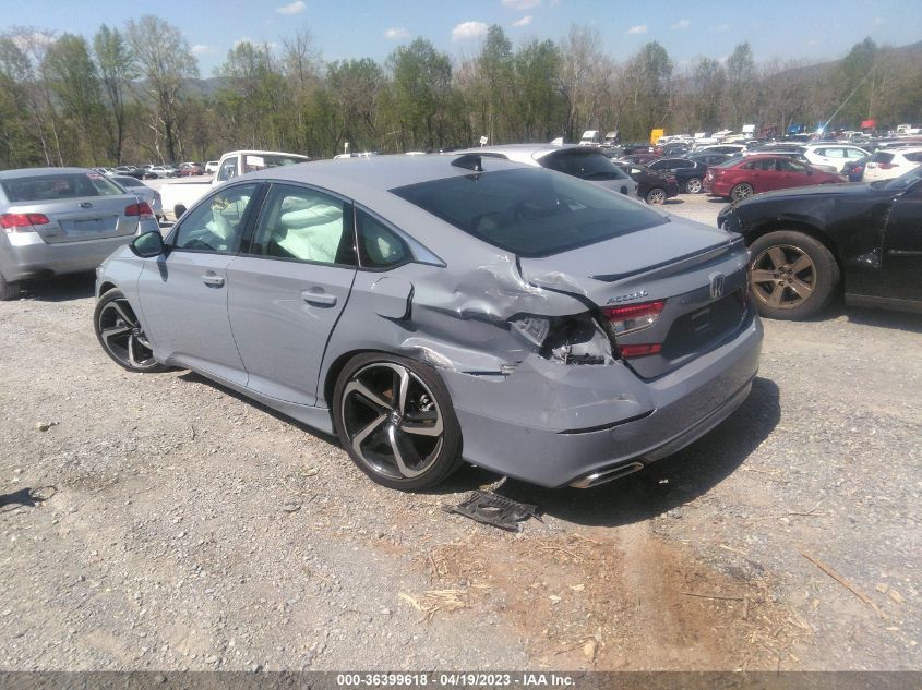 2022 HONDA ACCORD SEDAN SPORT SE - 1HGCV1F49NA034343