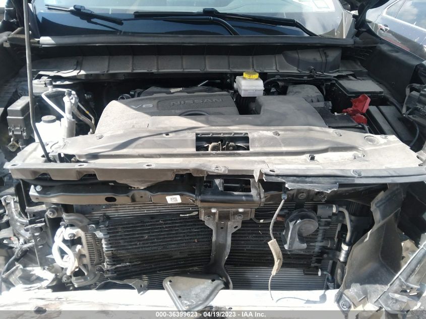 2022 NISSAN PATHFINDER SL - 5N1DR3CD4NC249491