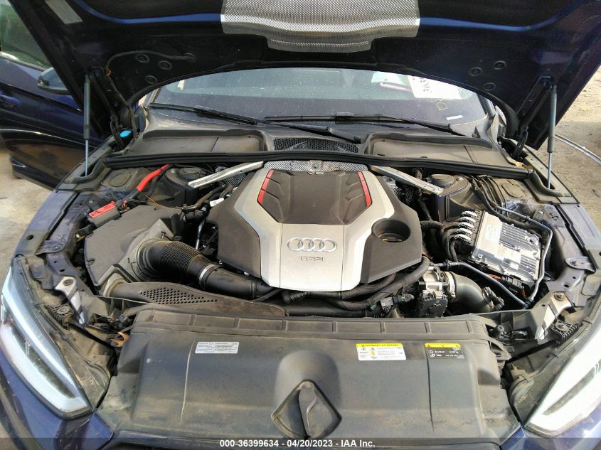 2019 AUDI S5 SPORTBACK PREMIUM PLUS WAUB4CF55KA097644