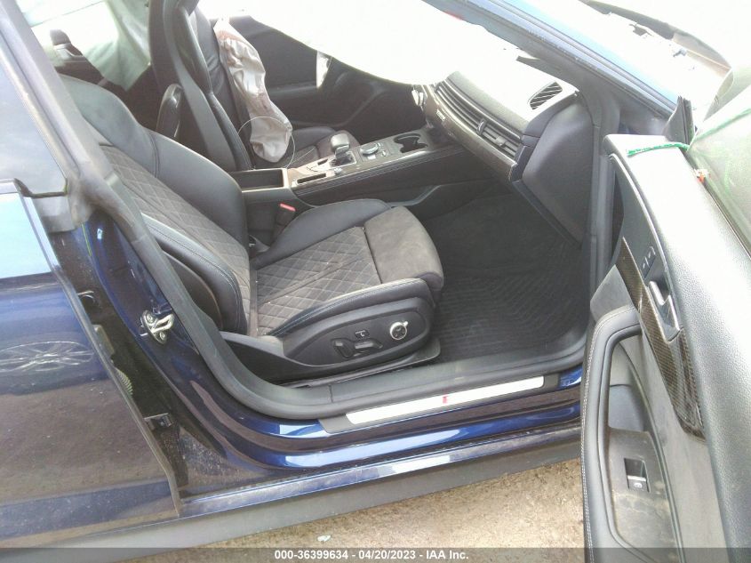 2019 AUDI S5 SPORTBACK PREMIUM PLUS WAUB4CF55KA097644