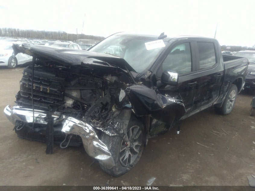 VIN 3GCPDKEKXNG529953 2022 CHEVROLET SILVERADO 1500 LT