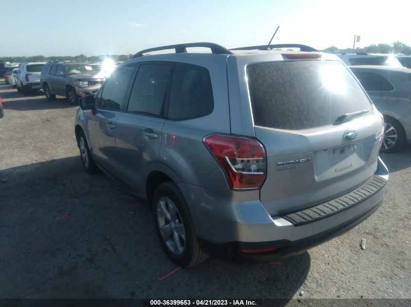 2015 SUBARU FORESTER 2.5I - JF2SJABC1FH467989