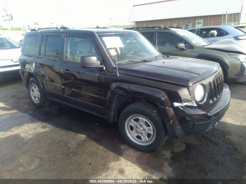 2014 JEEP PATRIOT SPORT - 1C4NJPBA9ED585291
