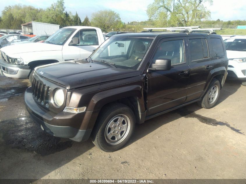 2014 JEEP PATRIOT SPORT - 1C4NJPBA9ED585291