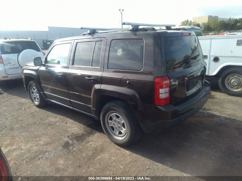 2014 JEEP PATRIOT SPORT - 1C4NJPBA9ED585291