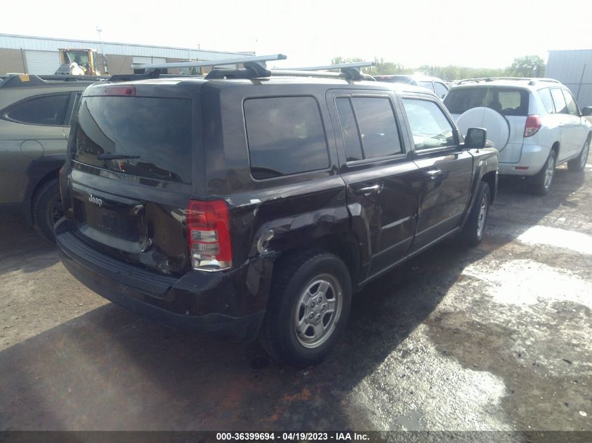 2014 JEEP PATRIOT SPORT - 1C4NJPBA9ED585291
