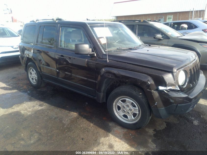 2014 JEEP PATRIOT SPORT - 1C4NJPBA9ED585291