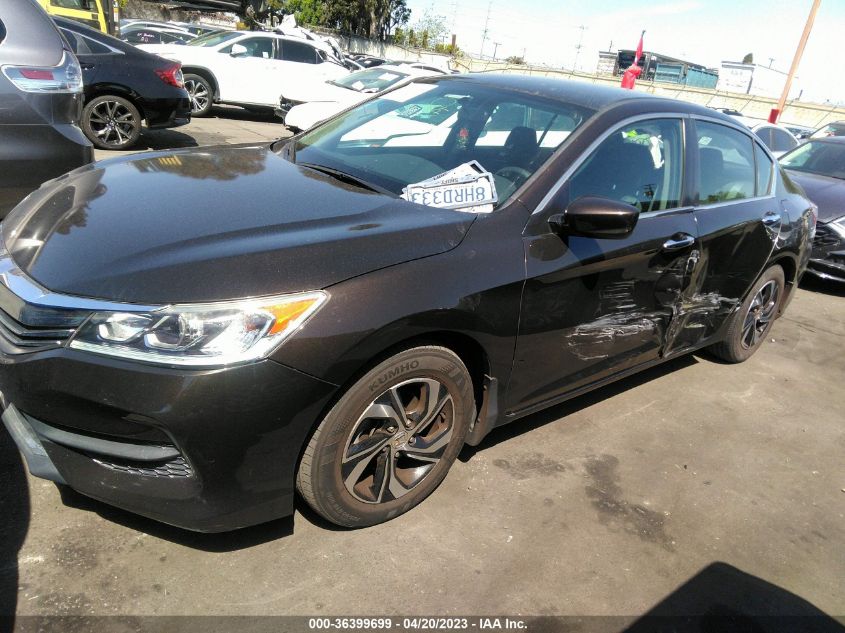 2017 HONDA ACCORD SEDAN LX - 1HGCR2F30HA085252