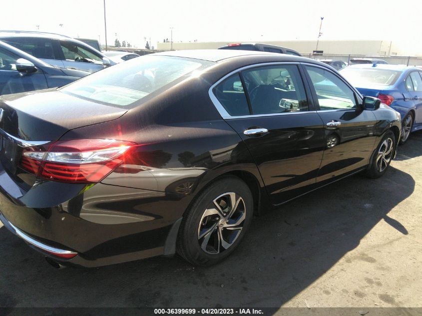 2017 HONDA ACCORD SEDAN LX - 1HGCR2F30HA085252