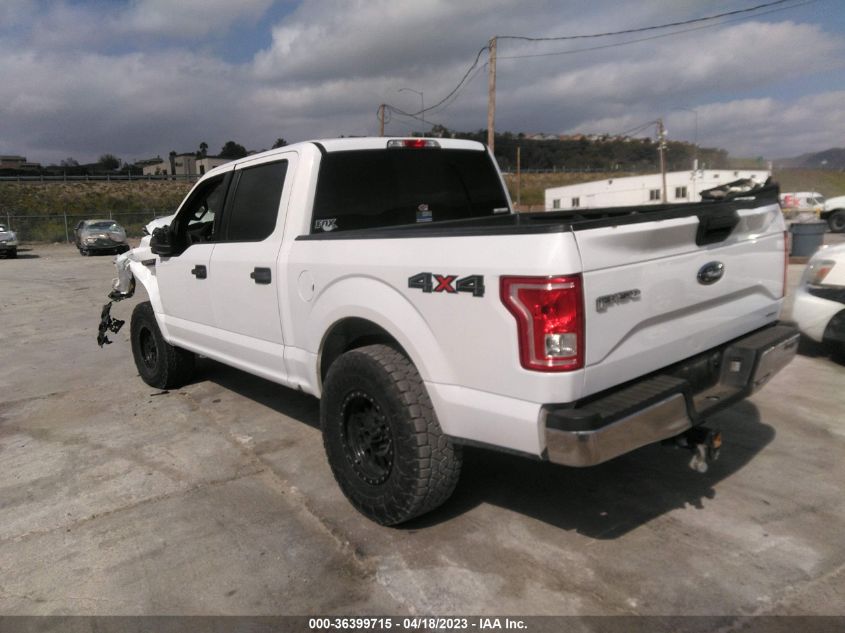 2016 FORD F-150 XLT/XL/LARIAT/PLATINUM - 1FTEW1EFXGKD02420
