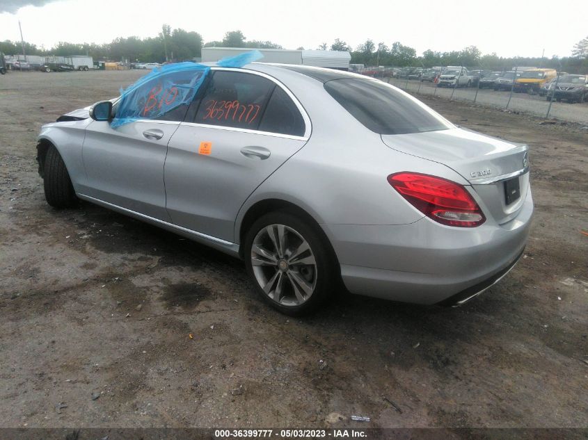 2015 MERCEDES-BENZ C-CLASS C 300 - 55SWF4KBXFU037905