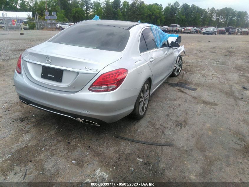 2015 MERCEDES-BENZ C-CLASS C 300 - 55SWF4KBXFU037905