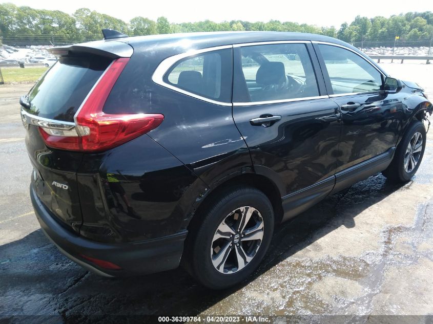 2018 HONDA CR-V LX - 2HKRW6H33JH203704