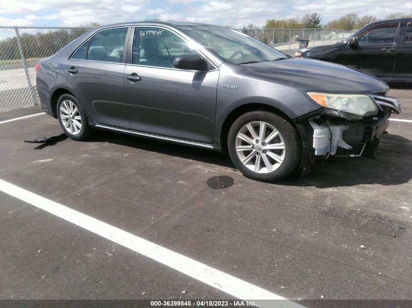 2013 TOYOTA CAMRY HYBRID LE/XLE - 4T1BD1FKXDU092062