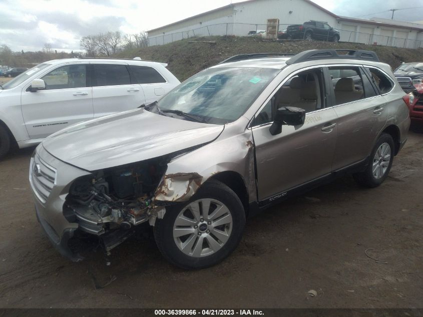 2015 SUBARU OUTBACK 2.5I PREMIUM - 4S4BSBDC9F3296089