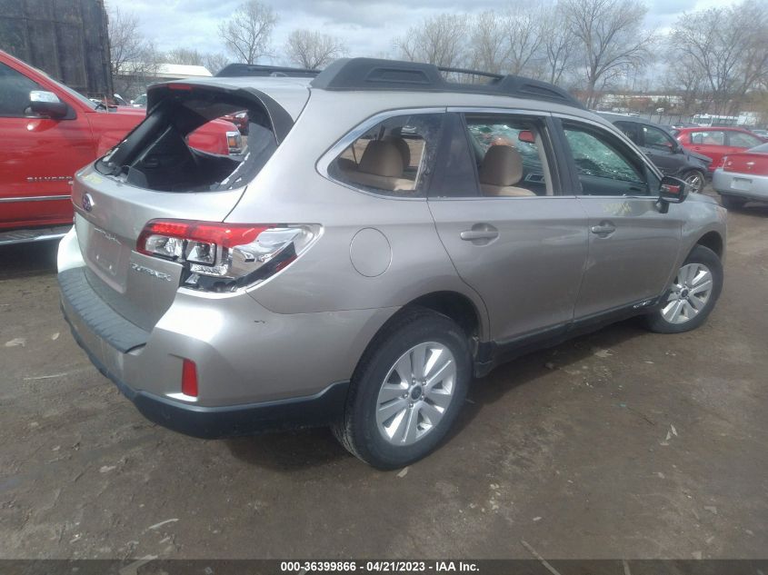 2015 SUBARU OUTBACK 2.5I PREMIUM - 4S4BSBDC9F3296089