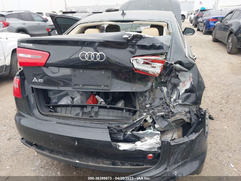 2013 AUDI A6 2.0T PREMIUM PLUS - WAUGFAFC4DN007169