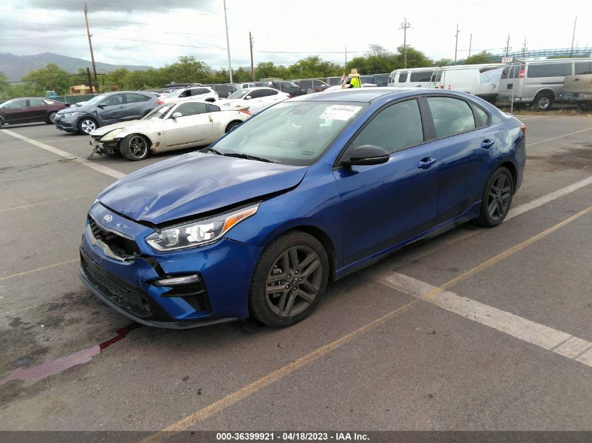 2021 KIA FORTE GT-LINE - 3KPF34AD0ME369237
