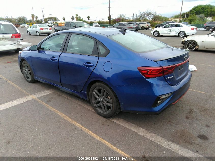 2021 KIA FORTE GT-LINE - 3KPF34AD0ME369237